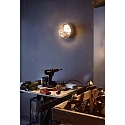 Deko-Light Wand-und Deckenleuchte SOTANO RETRO, RUND, IP44 IK06, E27 max. 60W (LED 7W), grau / Streuglas klar