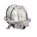 Deko-Light wall and ceiling luminaire SOTANO RETRO oval E27 IP44, grey dimmable