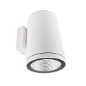 LED Fassadenstrahler SHORELINE PRO ROUND 140 DOWN, IP65 IK08, 20W 3000/4000K 2200lm 36�, CRi >90, UGR<16, dimmbar, wei�
