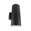 LED Fassadenstrahler SHORELINE PRO ROUND 140 UP&DOWN, IP65 IK08, 31W 3000/4000K 3400lm 36�, CRi >90, dimmbar, dunkelgrau