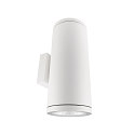 LED Fassadenstrahler SHORELINE PRO ROUND 140 UP&DOWN, IP65 IK08, 54W 3000/4000K 5600lm 36�, CRi >90, dimmbar, wei�