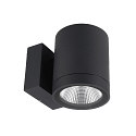 LED Fassadenstrahler SHORELINE PRO ROUND 100 DOWN, IP65 IK08, 12W 3000/4000K 1000lm 36�, CRi >90, dimmbar, dunkelgrau