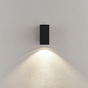 Deko-Light LED Fassadenstrahler SHORELINE PRO SQUARE 70 DOWN, IP65 IK08, 6W 3000/4000K 550lm 30�, CRi >90, dimmbar, dunkelgrau