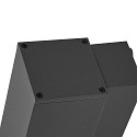 Deko-Light LED Fassadenstrahler SHORELINE PRO SQUARE 70 DOWN, IP65 IK08, 6W 3000/4000K 550lm 30�, CRi >90, dimmbar, dunkelgrau