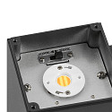 Deko-Light LED Fassadenstrahler SHORELINE PRO SQUARE 70 DOWN, IP65 IK08, 6W 3000/4000K 550lm 30�, CRi >90, dimmbar, dunkelgrau