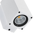 Deko-Light LED Fassadenstrahler SHORELINE PRO SQUARE 70 DOWN, IP65 IK08, 6W 3000/4000K 550lm 30�, CRi >90, dimmbar, wei�
