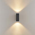 Deko-Light LED Fassadenstrahler SHORELINE PRO SQUARE 70 UP&DOWN, IP65 IK08, 7.5W 3000/4000K 780lm 30�, CRi >90, UGR<19, dimmbar