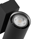 Deko-Light facade spotlight SHORELINE PRO GU10 ROUND UP&DOWN 2 flames, cylindrical, with lamp socket GU10 IP65, dark grey
