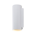 Deko-Light outdoor wall luminaire CAN OUTDOOR UP & DOWN up / down, 2 flames, cylindrical, rigid GU10 IP65, white