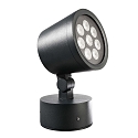 Outdoor LED Strahler COLT SMD RGBW, 24V DC, dimmbar, Schwarzgrau, 25W RGB + 3000K 1140lm 20�