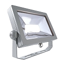 Outdoor LED Flutlichtstrahler FLOOD SMD 30, IP65 IK08, mit 120cm IP-Steckerkabel, neigbar, 30W 4000K 3900lm 100�, silber
