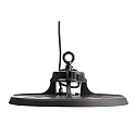 Deko-Light hall spot VEGA current constant IP65, powder coated, deep black 