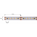 Deko-Light Flexibler LED Strip, IP20, 120 LED / m (SMD 2835), 24V, 94W 3000K 6610lm 120�, CRi >90, 10 Meter