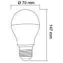 Deko-Light WIFI LED Smart light bulb RF-SMART E27 12W 1100lm 2700-6500K 220� CRI 80 dimmable