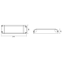 Deko-Light Deko-Light Power supply BASIC, CV, Q8H-24-150W, 220-240V AC/50-60Hz, 24V DC, 0-6250mA