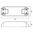 Deko-Light LED Netzger�t BASIC (CC, DC) D350012UF/12W, 6-12W, dimmbar, IP20, schwarz