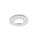 Accessories for COB 68 FIRE RATED cover, round, 4 mm, matt white