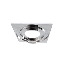 Deko-Light Zubeh�r f�r COB 68 FIRE RATED Abdeckung, eckig, 8.3 x 8.3cm, Silber satiniert