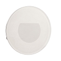 Cover ROUND for recessed LED wall luminaire ALWAID, misty, white