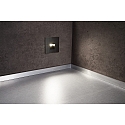 Deko-Light Cover SQUARE for recessed LED wall luminaire ALWAID, jet black