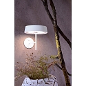 Deko-Light Zubeh�r f�r LED-Magnetleuchte MIRAM � Wandhalter, B/H: 8.5cm/9.6cm, Aufbauversion, magnetisch, mechanisch, wei�