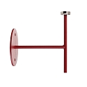 Zubeh�r f�r LED-Magnetleuchte MIRAM � Wandhalter, B/H: 8.5cm/9.6cm, Aufbauversion, magnetisch, mechanisch, rot
