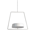 Deko-Light Zubeh�r f�r LED-Magnetleuchte MIRAM - mobiles Pendel-Set, B/H: 20.5cm/18.5cm, 2m Drahtseil + Gegengewicht, magnetisch, wei�