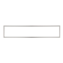 Deko-Light Zubeh�r f�r LED Einlege-Panel 150 x 30cm - Einbaurahmen, verkehrswei� RAL 9016