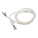 feed-in cable 24V COB RGB SAUNA 4-pole, 3 channel, white