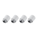 Abstandhalter f�r Fassadenstrahler SHORELINE PRO, 4er Set, 9.5mm, mit Gewinde, Aluminium, wei�