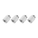 Deko-Light Abstandhalter f�r Fassadenstrahler SHORELINE PRO, 4er Set, 9.5mm, mit Gewinde, Aluminium, wei�