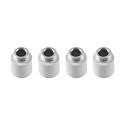 Deko-Light Abstandhalter f�r Fassadenstrahler SHORELINE PRO, 4er Set, 9.5mm, mit Gewinde, Aluminium, wei�