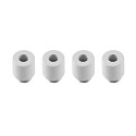 Deko-Light Abstandhalter f�r Fassadenstrahler SHORELINE PRO, 4er Set, 9.5mm, mit Gewinde, Aluminium, wei�