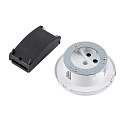 Deko-Light Deckeneinbau-Adapter f�r Pendelleuchten, IP20, � 9cm, 1-fach, zentraler Auslass, DA � 6.8cm, wei�