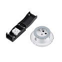 Deko-Light Deckeneinbau-Adapter f�r Pendelleuchten, IP20, � 9cm, 1-fach, zentraler Auslass, DA � 6.8cm, wei�