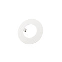 reducing ring 130MM / 70MM / CUTOUT 95MM round, mechanical, built-in version, traffic white