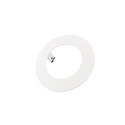 reducing ring 155/95MM round, mechanical, built-in version, traffic white