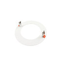 reducing ring 210/135MM round, mechanical, built-in version, traffic white