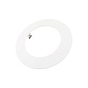 Einbau-Reduzierring rund, IP20 IK03, � 240mm / innen 180mm / DA 205mm, Clipfedern, Metall, verkehrswei�