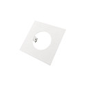 reducing ring 130/70MM mechanical, square, built-in version, traffic white