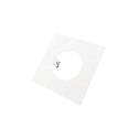 reducing ring 130/70MM mechanical, square, built-in version, signal white