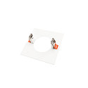 reducing ring 130/70MM mechanical, square, built-in version, signal white