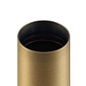Deko-Light surface mounted housing CAN MIX'N MATCH 1/2 - SPOT HEAD (CEILING / 3PHASE) cylindrical, rigid, mechanical, bronze