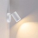 surface mounted housing CAN MIX'N MATCH 1/2 - SPOT HEAD (WALL / TABLE / FLOOR) cylindrical, mechanical, white