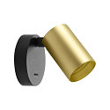 Deko-Light CAN MIX'N MATCH 2/3 - Zylindergeh�use / Schirm f�r Tisch-/ Steh-/ Wandleuchte, IP20, � 6cm / L 9.5cm, Aluminium, Messing