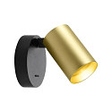 Deko-Light CAN MIX'N MATCH 2/3 - Zylindergeh�use / Schirm f�r Tisch-/ Steh-/ Wandleuchte, IP20, � 6cm / L 9.5cm, Aluminium, Messing