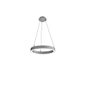 LED Pendelleuchte LAUTARO 600/60 DOWN PRISMA M3, 37W, IP20, DALI dimmbar, 4000K, hellgrau