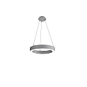 LED Pendelleuchte LAUTARO 600/80 DOWN PRISMA M3, 37W, IP20, DALI dimmbar, 3000K, hellgrau