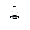 LED Pendelleuchte LAUTARO 600/100 DOWN OPAL M3, 37W, IP20, DALI dimmbar, 2700K, schwarz