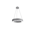 LED Pendelleuchte LAUTARO 600/100 DOWN PRISMA M3, 37W, IP20, DALI dimmbar, 4000K, hellgrau